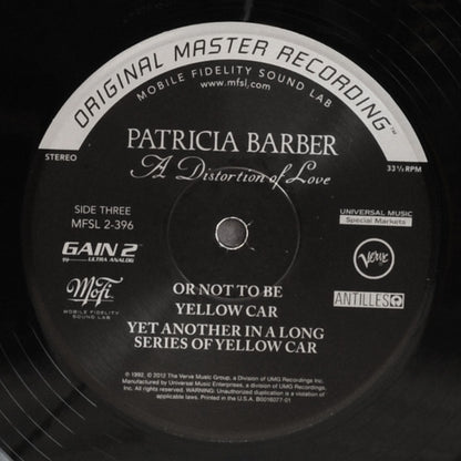 Patricia Barber : A Distortion Of Love (2xLP, Album, Ltd, Num, RE, RM, S/Edition, 180)