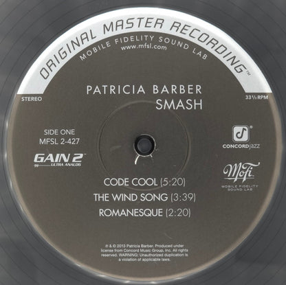 Patricia Barber : Smash (2xLP, Album, Ltd, Num, S/Edition)