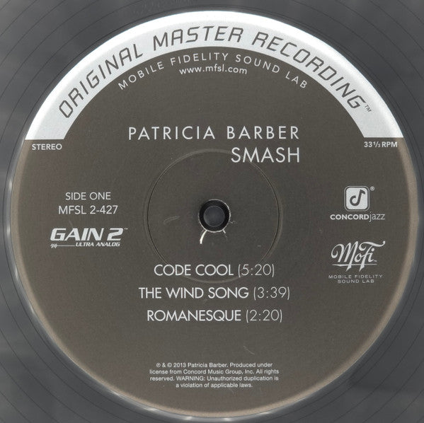 Patricia Barber : Smash (2xLP, Album, Ltd, Num, S/Edition)