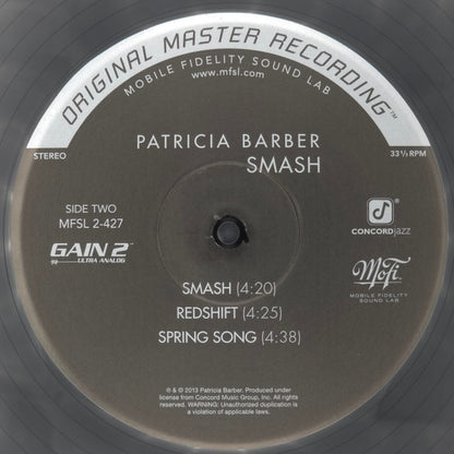 Patricia Barber : Smash (2xLP, Album, Ltd, Num, S/Edition)
