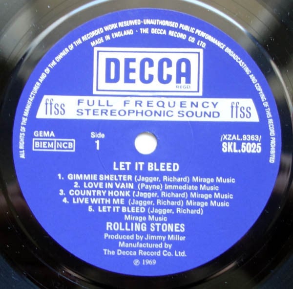 The Rolling Stones : Let It Bleed (LP, Album, Box)