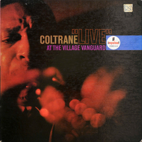 John Coltrane : "Live" At The Village Vanguard (LP, Album, RP, Gat)