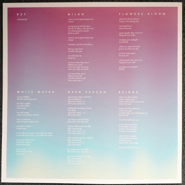 High Highs : Open Season (LP, Album, Ltd, Whi)