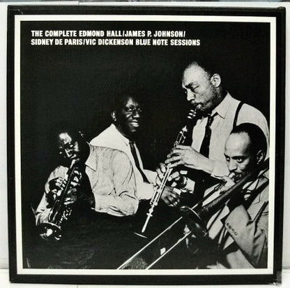 Edmond Hall / James P. Johnson* / Sidney De Paris / Vic Dickenson : The Complete Edmond Hall / James P. Johnson / Sidney De Paris / Vic Dickenson Blue Note Sessions (6xLP, Comp + Box, Album, Ltd, Num)