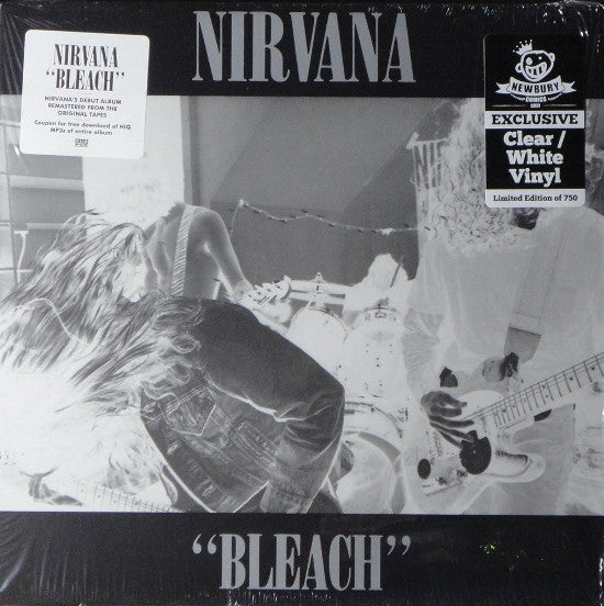 Nirvana : Bleach (LP, Album, Ltd, Num, RE, RM, Cle)