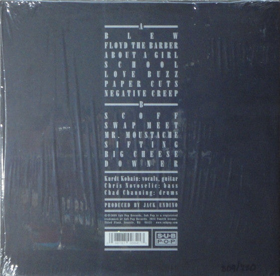 Nirvana : Bleach (LP, Album, Ltd, Num, RE, RM, Cle)