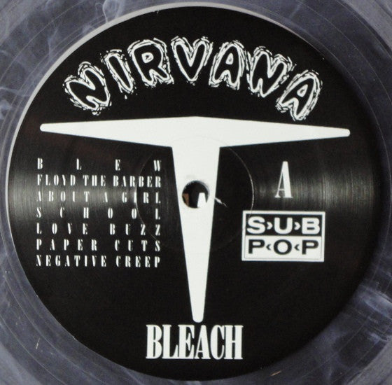Nirvana : Bleach (LP, Album, Ltd, Num, RE, RM, Cle)