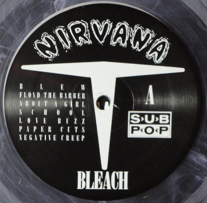 Nirvana : Bleach (LP, Album, Ltd, Num, RE, RM, Cle)