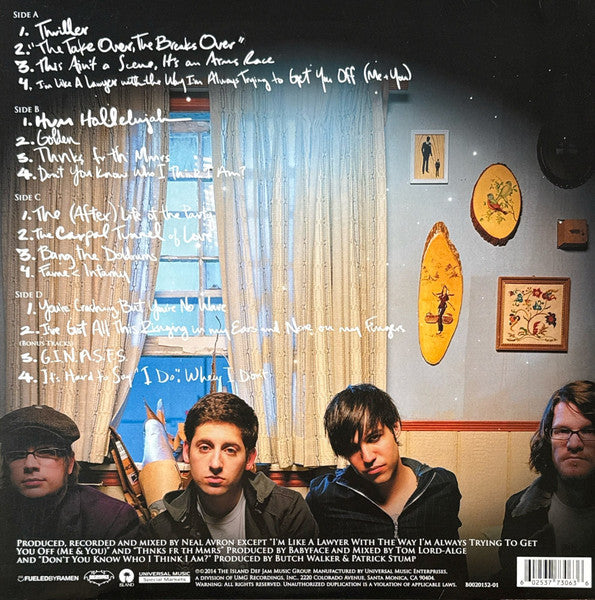 Fall Out Boy : Infinity On High (2xLP, Album, Ltd, RE, Cle)