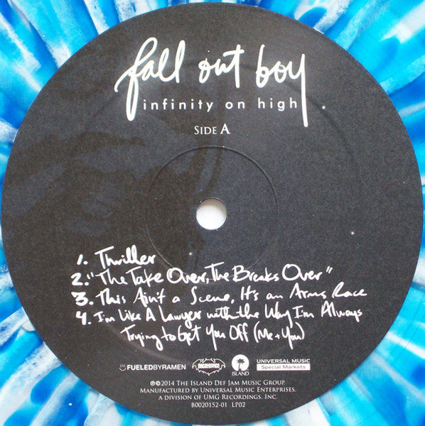 Fall Out Boy : Infinity On High (2xLP, Album, Ltd, RE, Cle)