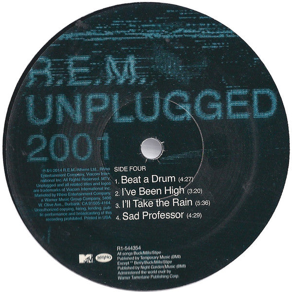 R.E.M. : Unplugged  2001 (2xLP, Album)