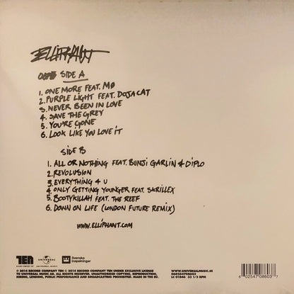 Elliphant : One More (LP, Album)