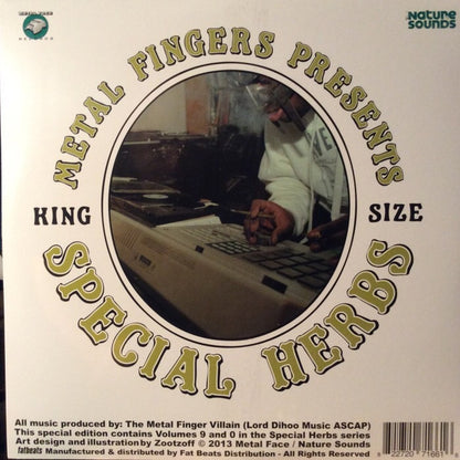 Metal Fingers : Special Herbs Volume 9 & 0 (2xLP, Comp, RE + 7", Ltd + S/Edition)
