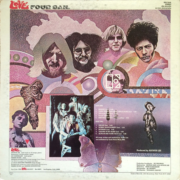 Love : Four Sail (LP, Album, Ter)