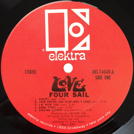 Love : Four Sail (LP, Album, Ter)