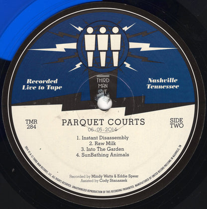 Parquet Courts : Live At Third Man Records (LP, Ltd, Blu)