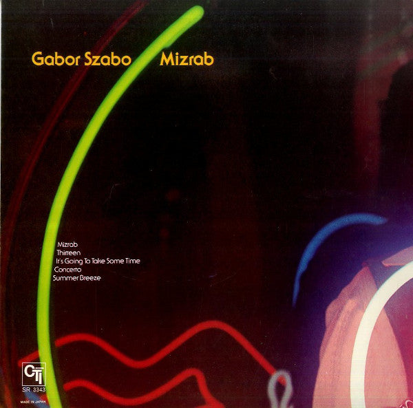 Gabor Szabo : Mizrab (LP, Album, Gat)