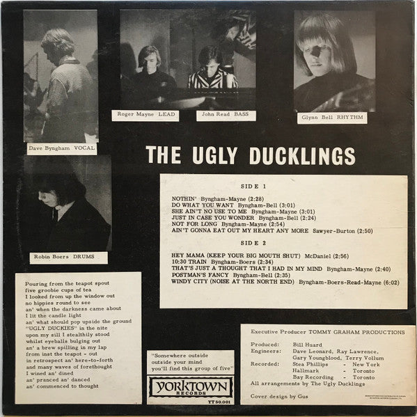 The Ugly Ducklings : Somewhere Outside (LP, Album, Mono, Mul)
