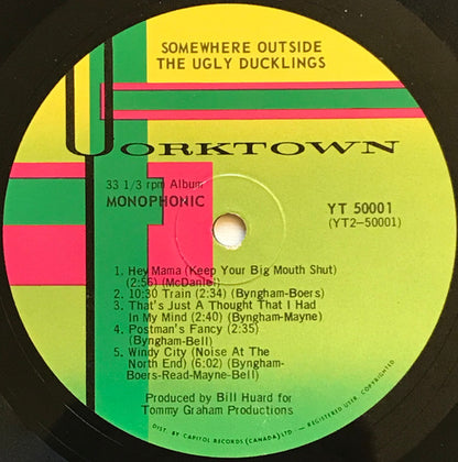 The Ugly Ducklings : Somewhere Outside (LP, Album, Mono, Mul)