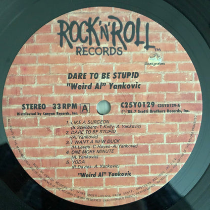 "Weird Al" Yankovic : Dare To Be Stupid (LP, Album)
