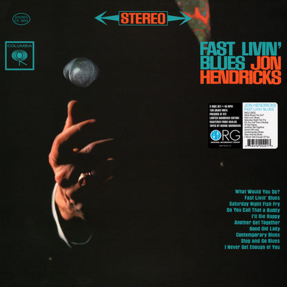Jon Hendricks : Fast Livin' Blues (2x12", Ltd, Num, RE, RM, 180)