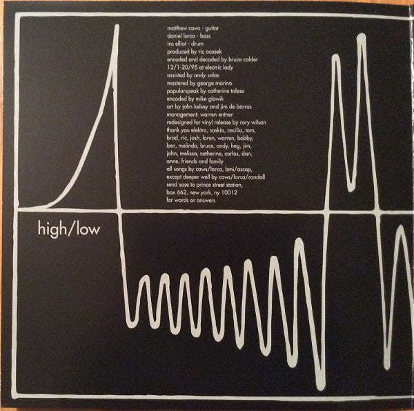 Nada Surf : High/Low (LP, Album, Club, RE, RM, Ora)