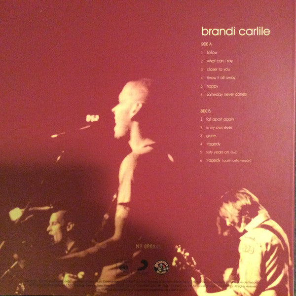 Brandi Carlile : Brandi Carlile (LP, Ltd, Num, RE, RM, Cle)