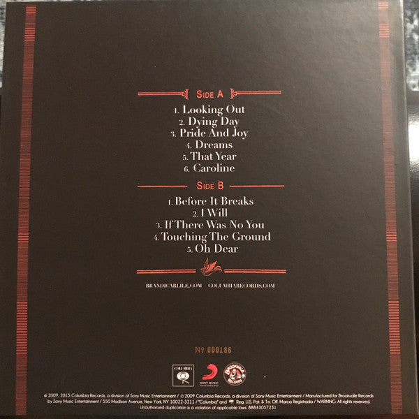 Brandi Carlile : Give Up The Ghost (LP, Ltd, Num, RE, RM, Col)