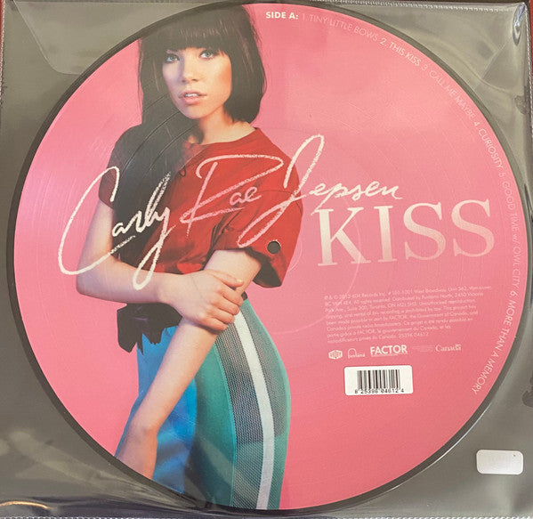 Carly Rae Jepsen : Kiss (LP, Album, Ltd, Pic, RE)