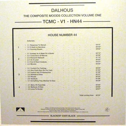 Dalhous : The Composite Moods Collection Vol.1: House Number 44 (2xLP, Album)