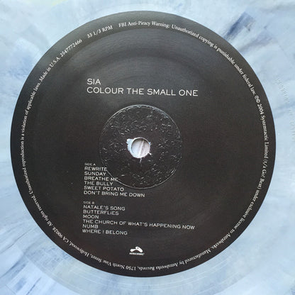 Sia : Colour The Small One (LP, Album, Club, Ltd, Num, RE, Gre)