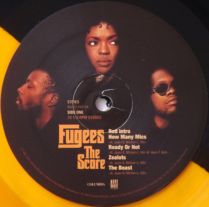Fugees : The Score (2xLP, Album, RE, Gol + 7", Gol + Club)