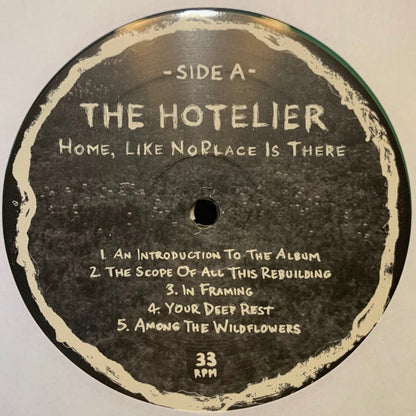 The Hotelier : Home, Like Noplace Is There (LP, Album, RP, Cok)