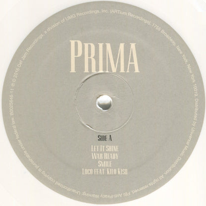 Vince Staples : Prima Donna (10", EP, Ltd, Num, Whi)