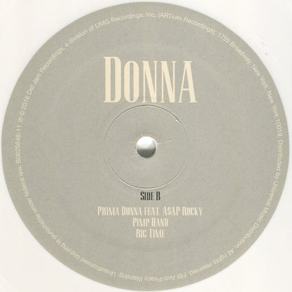 Vince Staples : Prima Donna (10", EP, Ltd, Num, Whi)