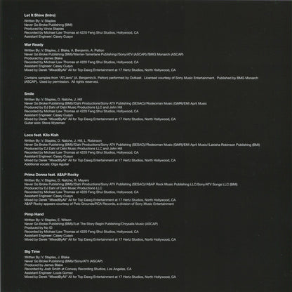 Vince Staples : Prima Donna (10", EP, Ltd, Num, Whi)