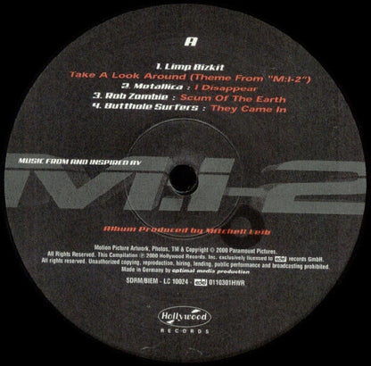 Various : Music From And Inspired By M:I-2 (2xLP, Comp)