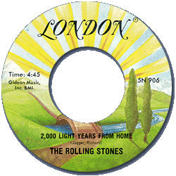 The Rolling Stones : She's A Rainbow / 2000 Light Years From Home (7", MP, RE, wit)