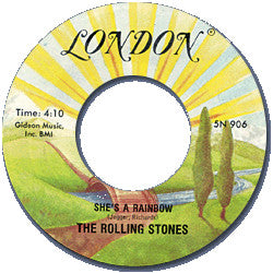 The Rolling Stones : She's A Rainbow / 2000 Light Years From Home (7", MP, RE, wit)