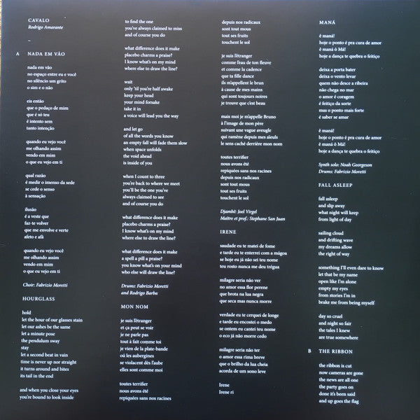 Rodrigo Amarante : Cavalo (LP, Album, Club, Ltd, Whi)
