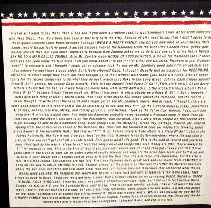 Various : We're A Happy Family - A Tribute To Ramones (2xLP, Comp, Ltd, RE, Neo)