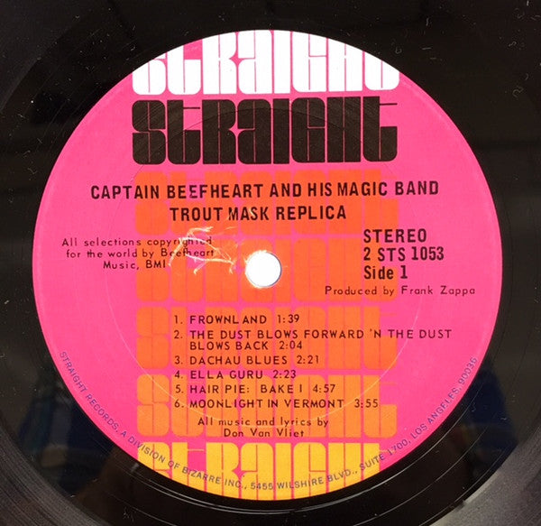 Captain Beefheart & The Magic Band : Trout Mask Replica (2xLP, Album, M/Print, San)