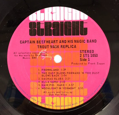 Captain Beefheart & The Magic Band : Trout Mask Replica (2xLP, Album, M/Print, San)