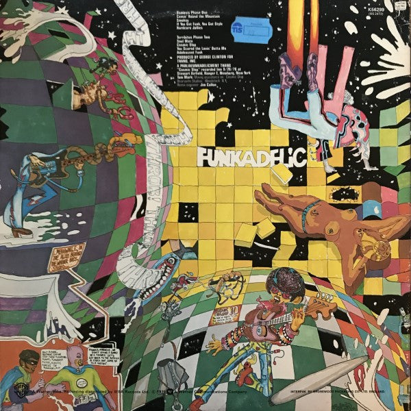 Funkadelic : Hardcore Jollies (LP, Album, Gat)