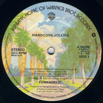 Funkadelic : Hardcore Jollies (LP, Album, Gat)
