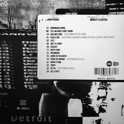 Danny Brown (2) : Atrocity Exhibition (2xLP, Album, Club, Ltd, Num, Blu)