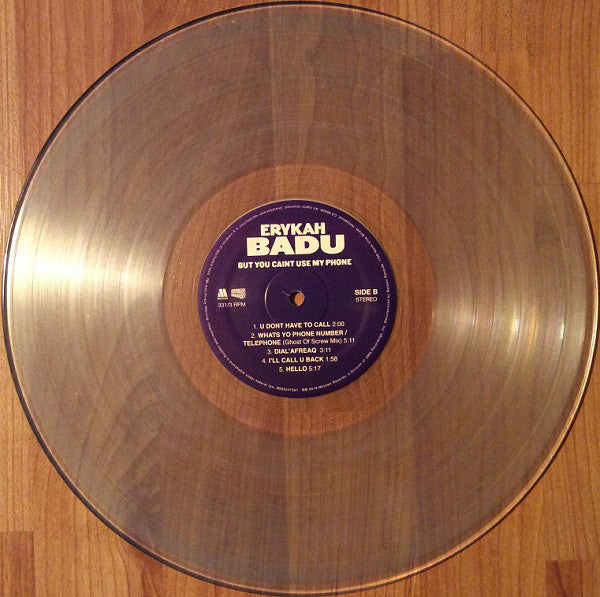 Erykah Badu : But You Caint Use My Phone (LP, RSD, Ltd, Mixtape, Cle)