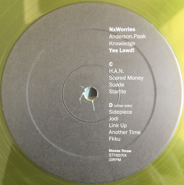 NxWorries : Yes Lawd! (2xLP, Album, Club, Ltd, Num, Yel)