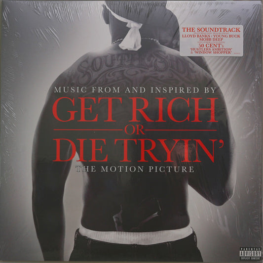 Various : Music From And Inspired By Get Rich Or Die Tryin' The Motion Picture (2xLP, Comp, Gat)