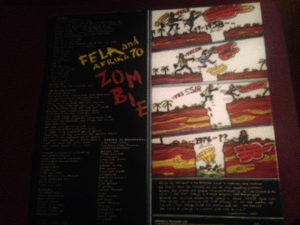 Fela Kuti And Africa 70 : Zombie (LP, Album, Club, Ltd, Num, RE, Gre)